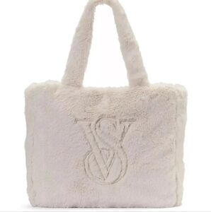 Victoria's Secret Tote Faux Fur